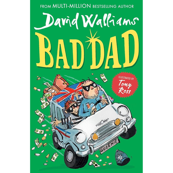 The Beast of Buckingham Palace, Bad Dad, Awful Auntie, Fing, The Ice Monster by David Walliams 5 Books collection Set - The Book Bundle