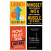 Launch (Updated & Expanded Edition), Mindset With Muscle, How I Built This , Scale Up Millionaire 4 Books Set - The Book Bundle