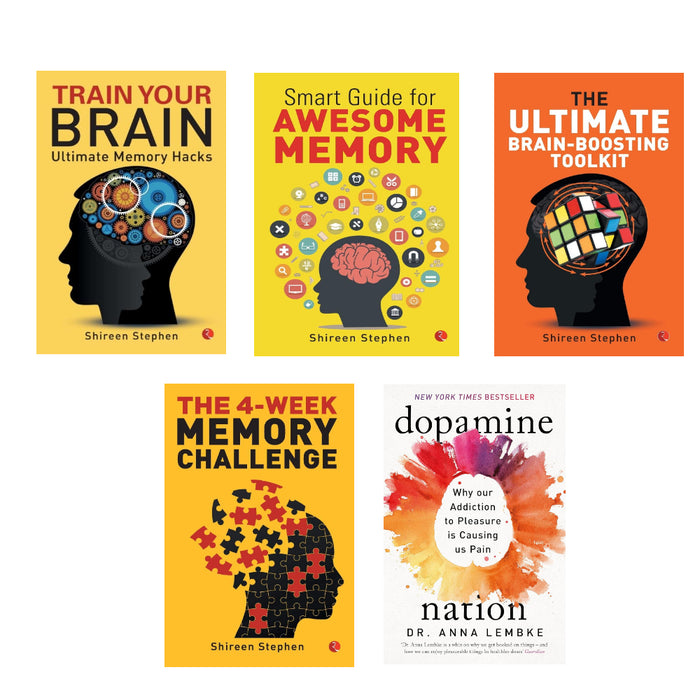 The 4-Week , The Ultimate , Smart Guide for , Train  & Dopamine Nation 5 Books Set