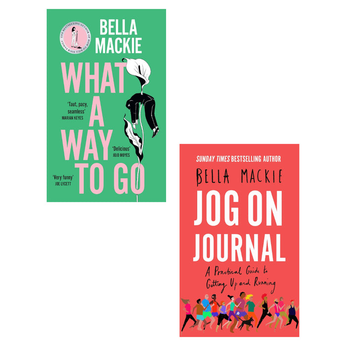 &nbspBella Mackie Collection 2 Books Set ( Jog on Journal &amp; &nbsp;What A Way To Go(HB))