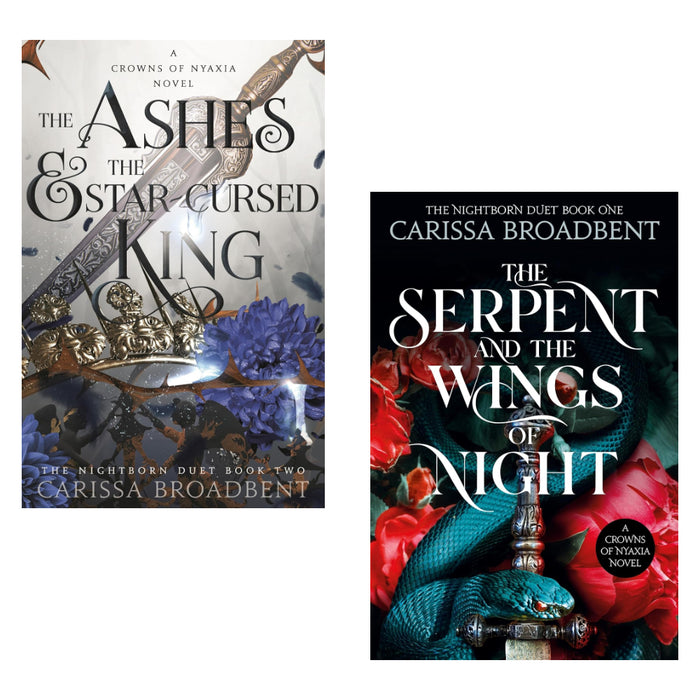 Carissa Broadbent  2 Books Set (The Serpent and the Wings of Night, The Ashes and the Star-Cursed King )