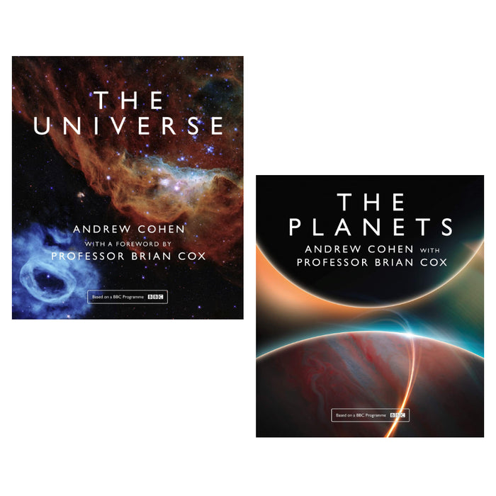 Professor Brian Cox  2 Books Set (The Universe & The Planets) (HB)