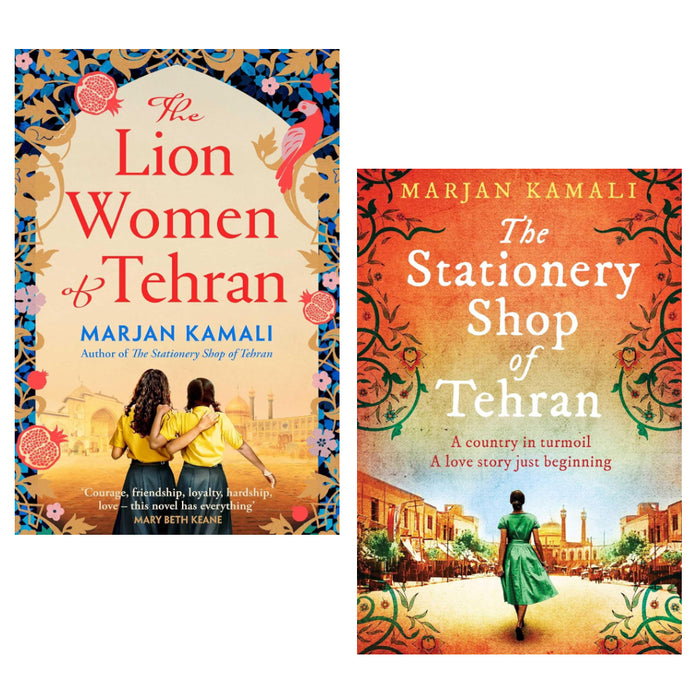 Marjan Kamali 2 Books Set (The Lion Women of Tehran The Stationery Shop of Tehran)