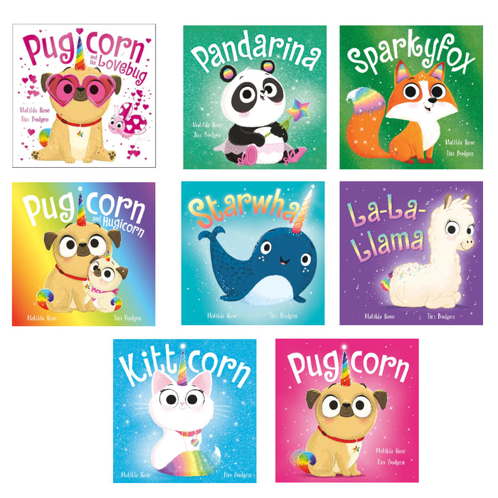 Magic Pet Shop Series 10 Books Collection Set By Matilda Rose(Pugicorn, Kitticorn, Pugicorn )