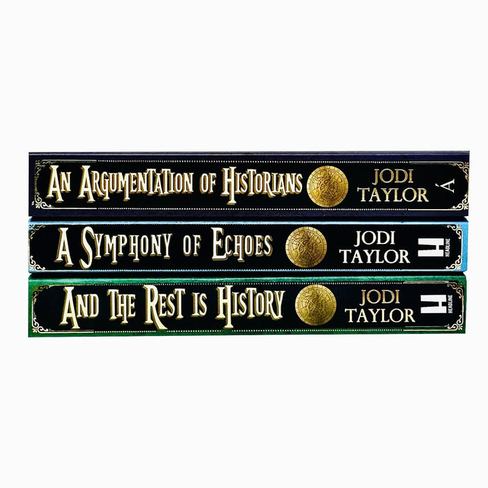 Jodi Taylor 3 Books Collection Set (An Argumentation of Historians, A Symphony of Echoes, And the Rest is History) - The Book Bundle