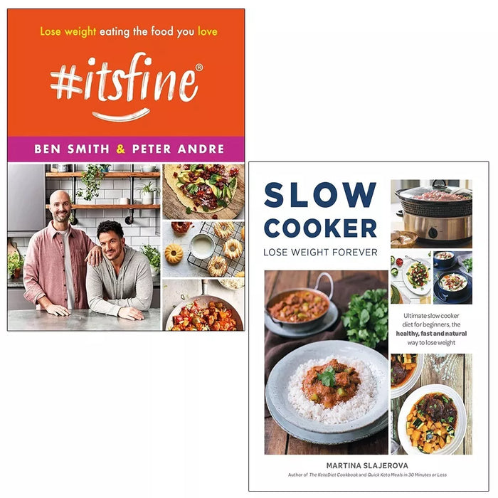 Slow Cooker Lose Weight Forever, #ItsFine Ben Smith 2 Books Set