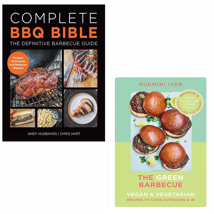 Complete BBQ BIBLE Definitive Barbecue Guide,Green Barbecue (HB) 2 Books Collection  Set