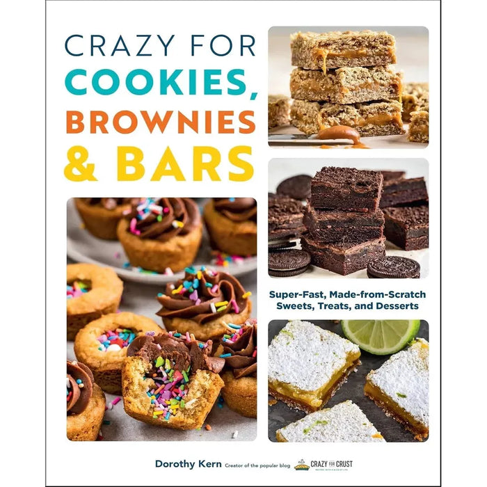 Crazy For Cookies Brownies Bars, Sweet Roasting Tin Rukmini Iyer HB 2 Books Set