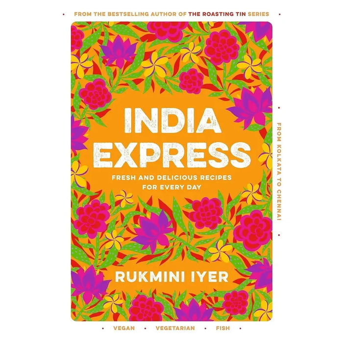 India Express Rukmini Iyer, Healthy Indian Curry Dishes Hari Ghotra 2 Books Set