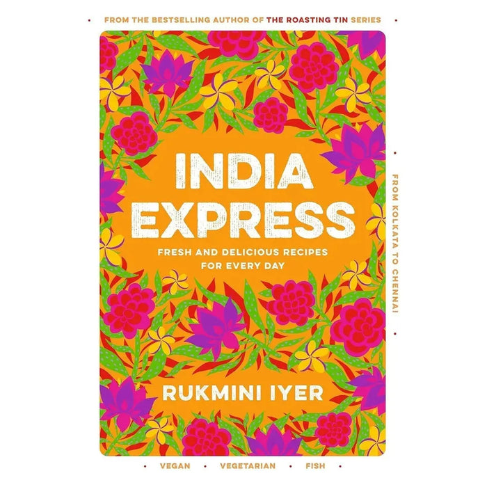 Rukmini Iyer Collection 4 Books Set Sweet Roasting Tin,India Express,Green Bar