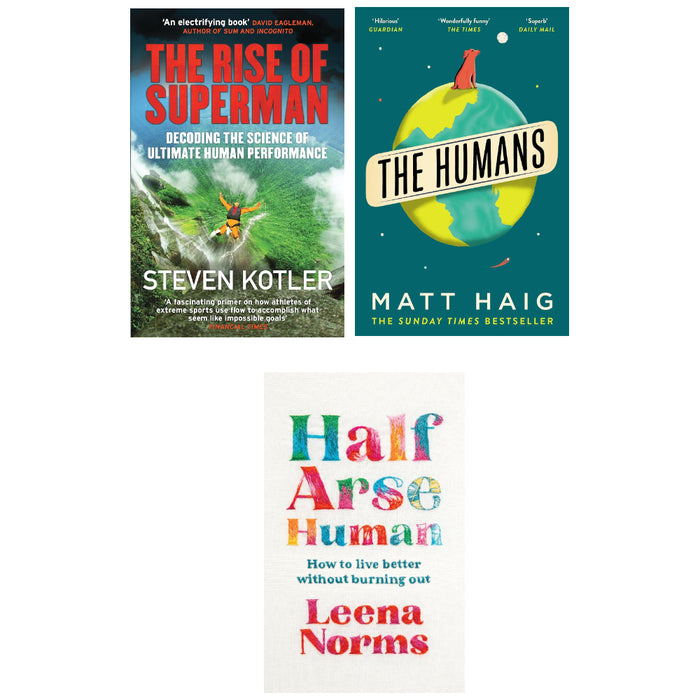 Half-Arse Human (HB), The Humans, The Rise of Superman 3 Books Set