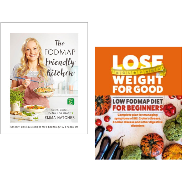 The FODMAP Friendly Kitchen Cookbook (HB) & Lose Weight For Good 2 Books Set