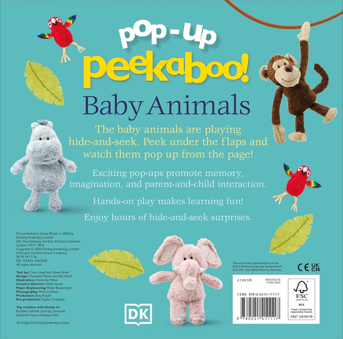 Pop-Up Peekaboo! Baby Animals by DK