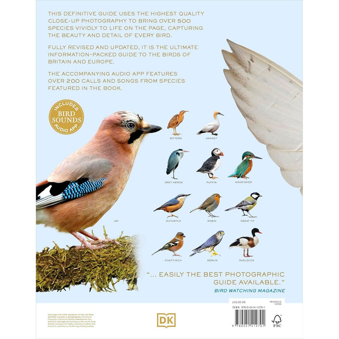 RSPB Complete Birds of Britain and Europe by Rob Hume