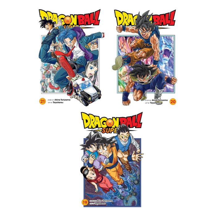 Dragon Ball Super By  Akira Toriyama 3 Books Set (19 - 21)