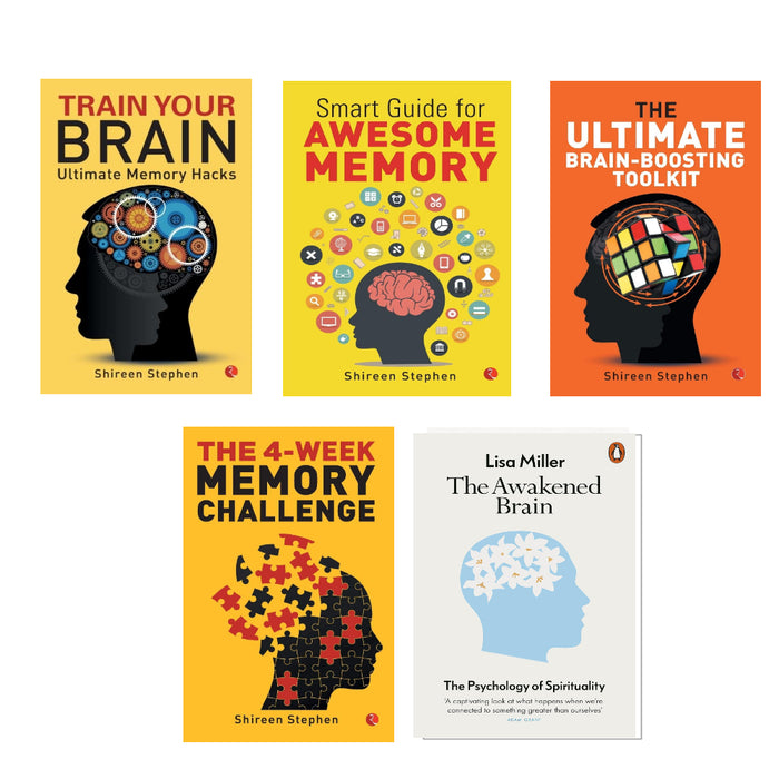 The 4-Week , The Ultimate , Smart Guide for , Train & The Awakened Brain 5 Books Set