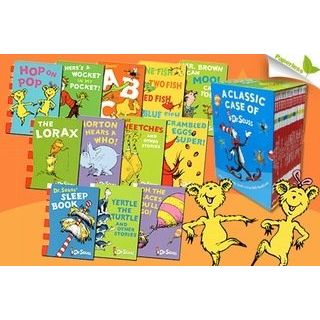 Dr Seuss Classic 20 Books Gift Set (Kids Wonderful World Read at Home Collection)