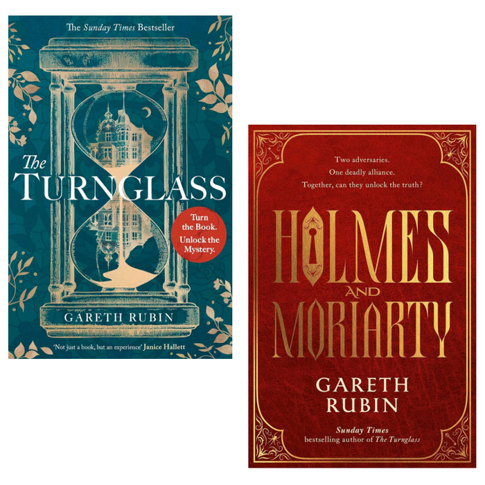 Gareth Rubin  2 Books Set (Holmes and Moriarty, The Turnglass)