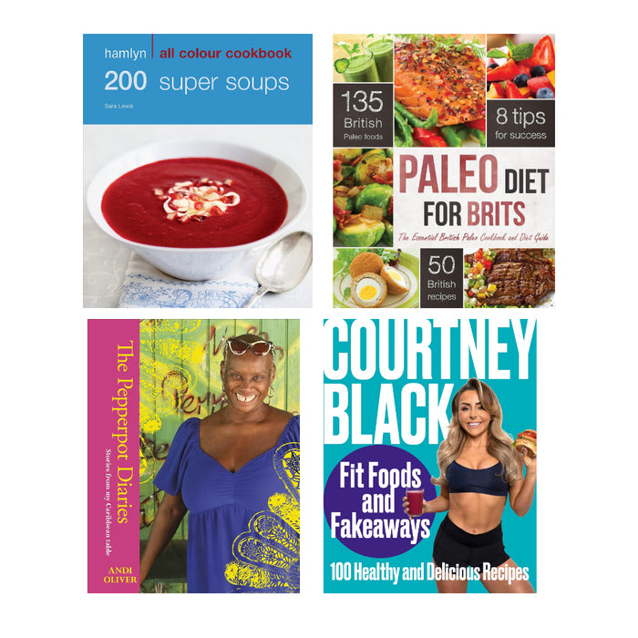 The Pepperpot Diaries (HB), Paleo Diet for Brits, The Pepperpot Diaries, Fit Foods and Fakeaways (HB) 4 Books Set