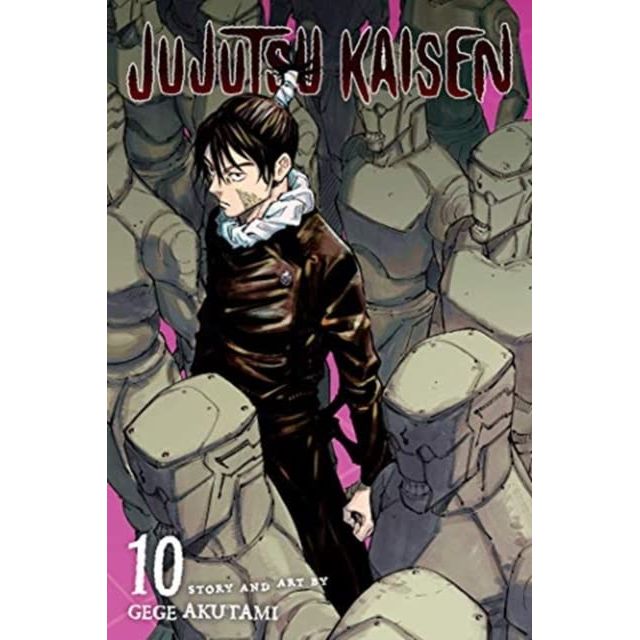 JuJuTsu Kaisen Series 1-10 set collection bundle Volumes (paperback) by Gege Akutami - The Book Bundle