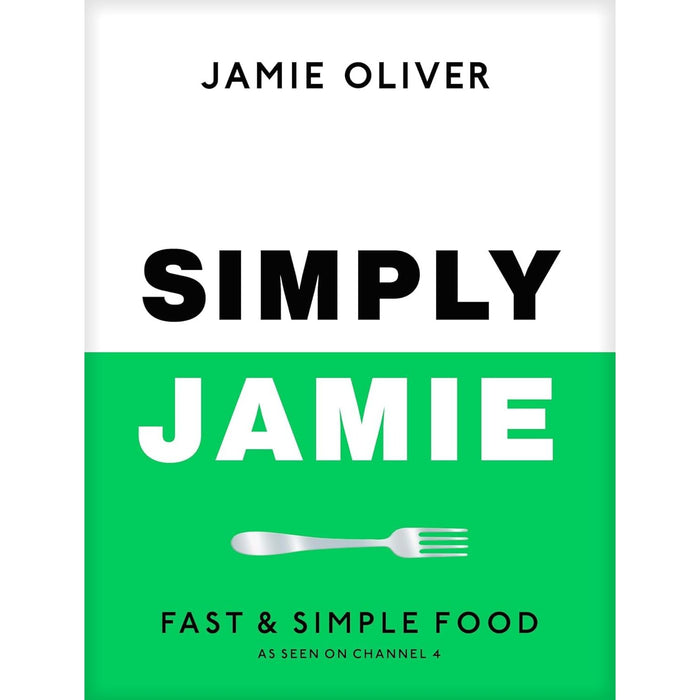 Simply Jamie Fast & Simple Food By Jamie Oliver & The Slim 800 Hot Air Fryer By Iota 2 Books Collection Set