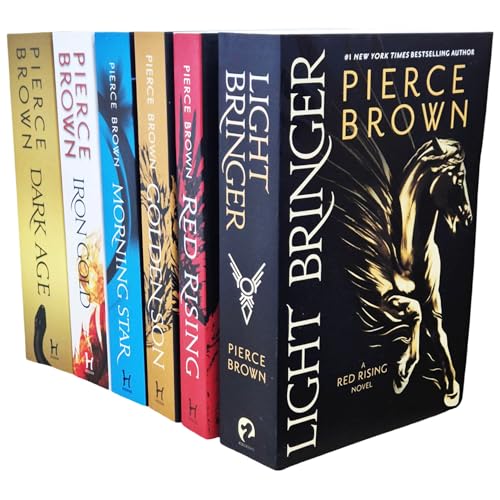 The Red Rising Series 6 Books Collection Set Red Rising Golden Son Morning Star Iron Gold 5494