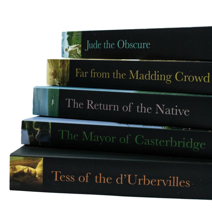 The Novels of Thomas Hardy 5 Books Set: Jude the Obscure, Tess of the d'Urbervilles