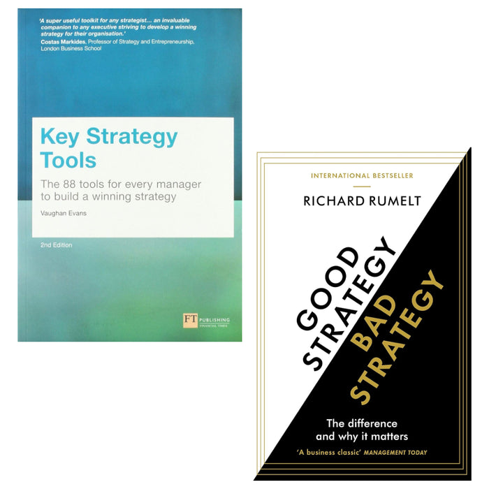 Good Strategy/Bad Strategy & Key Strategy Tools 2 Books Set