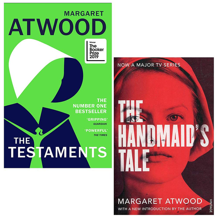 Margaret Atwood 2 Books Collection Set (The Testaments, The Handmaid's Tale)