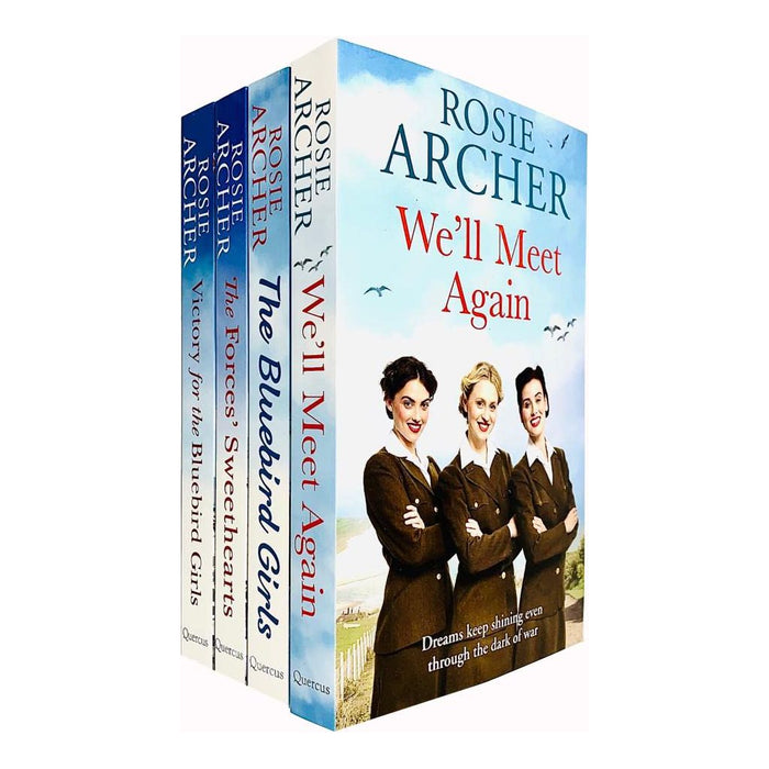 Rosie Archer The Bluebird Girls Collection 4 Books Set (We'll Meet Again)