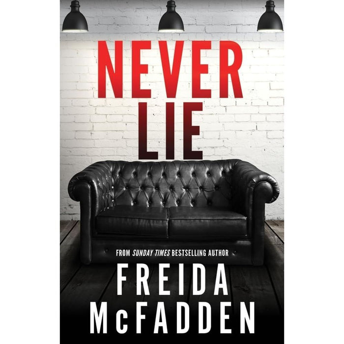 Freida McFadden Collection 3 Books Set (Never Lie, The Locked Door & The Coworker)