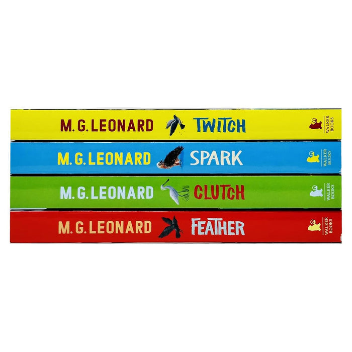 The Twitchers Series 4 Books Collection Set (Twitch, Spark, Clutch & Feather)