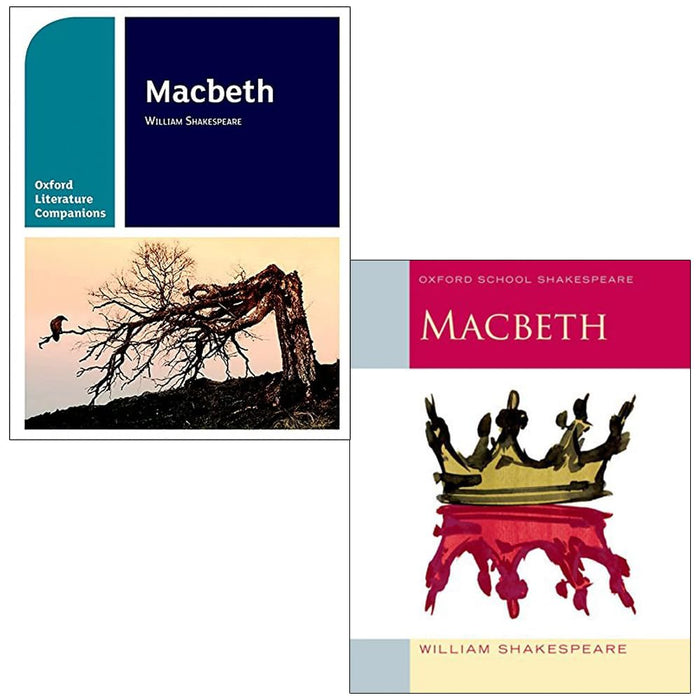 Oxford School William Shakespeare Macbeth & Macbeth Oxford Literature Companions 2 Books Collection Set