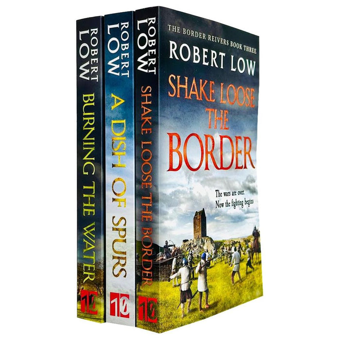 Robert Low Border Reivers Series Collection 3 Books Set (Shake Loose the Border) - The Book Bundle