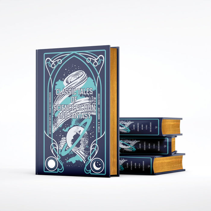 Classic Tales of Science Fiction And Fantasy (Leather-bound)