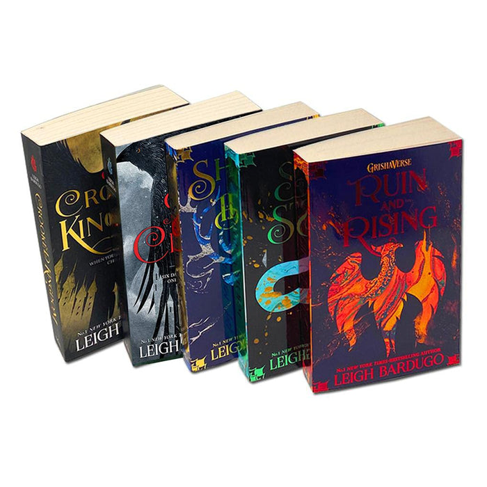 Leigh Bardugo 5 Books Set Collection and Shadow And Bone Trilogy with Grishaverse Series