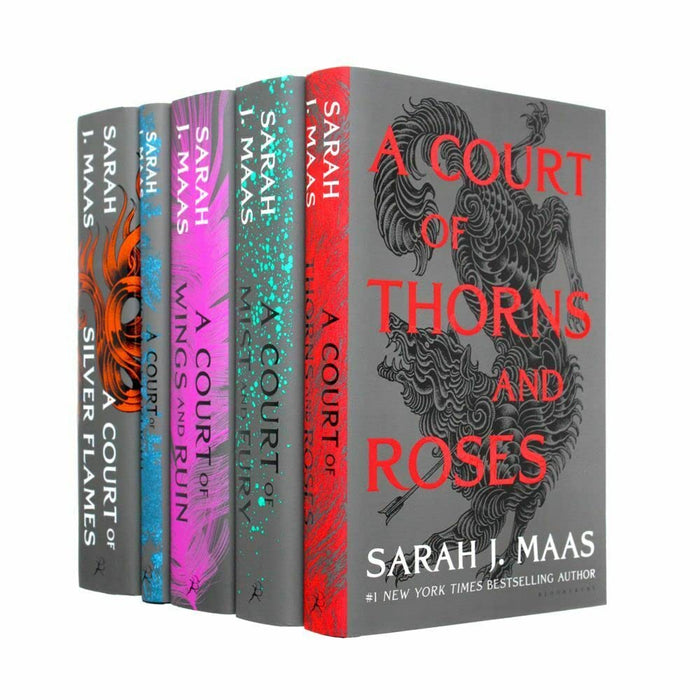 A Court of Thorns and Roses Series 5 Books Collection Set by Sarah J. Maas