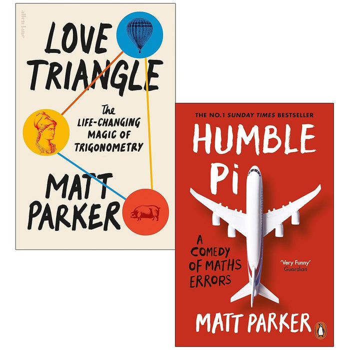 Matt Parker Collection 2 Books Set (Love Triangle and Humble Pi)