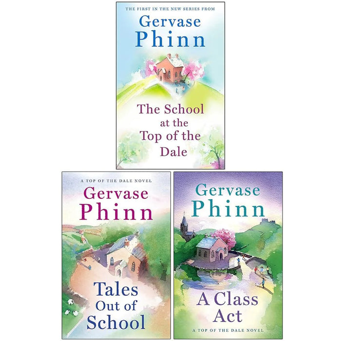 Gervase Phinn Top Of The Dales Series Collection 3 Books Set (The School at the Top of the Dale, Tales Out of School, A Class Act) - The Book Bundle