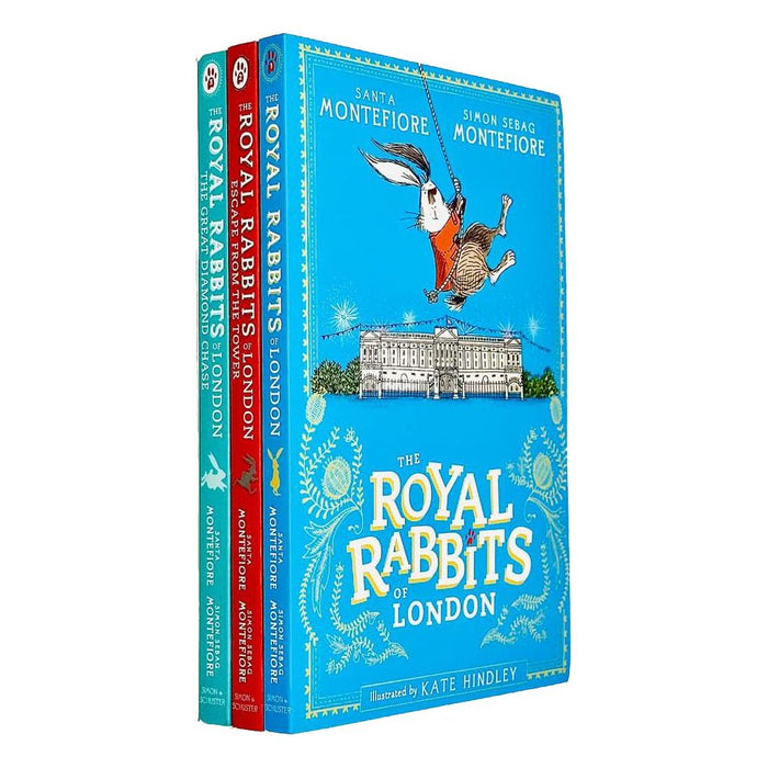 Royal Rabbits Of London Series 3 Books Collection Set by Santa Montefiore