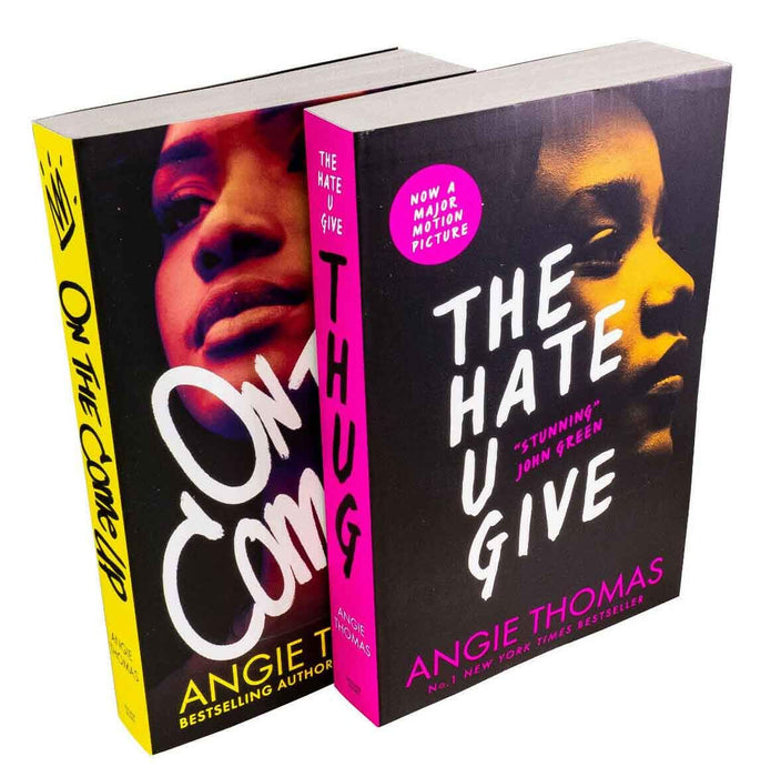 Angie Thomas 2 Book Set Collection- The Hate U Give and on the Come Up