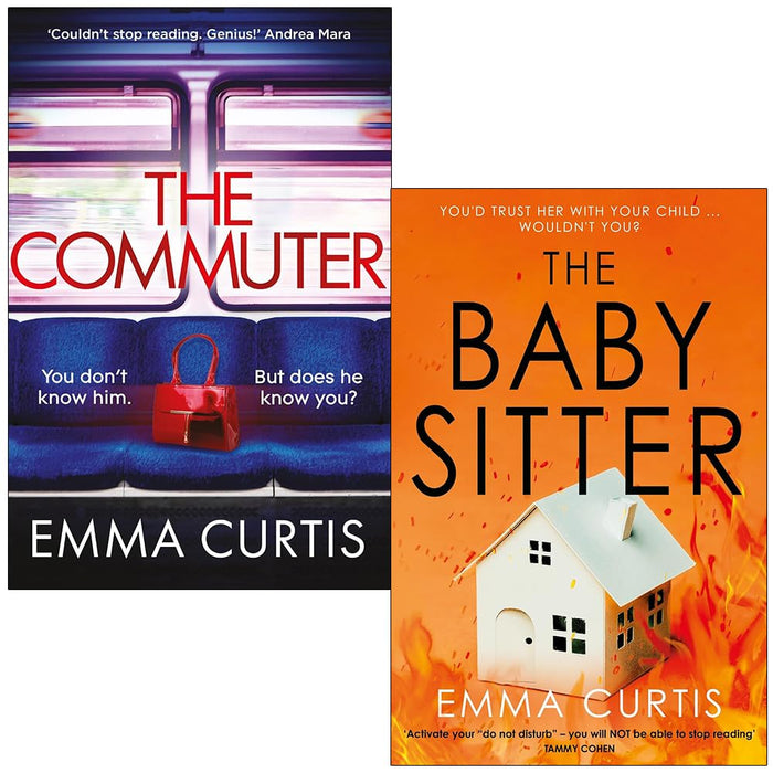 Emma Curtis Collection 2 Books Set (The Commuter and The Babysitter)