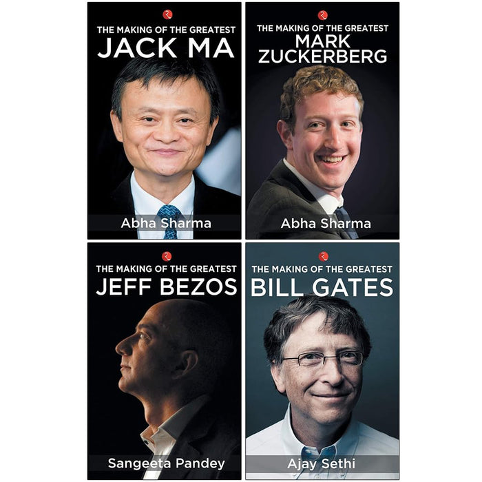 The Making of The Greatest 4 Books Collection (Jack Ma, Mark Zuckerberg, Jeff Bezos, Bill Gates)