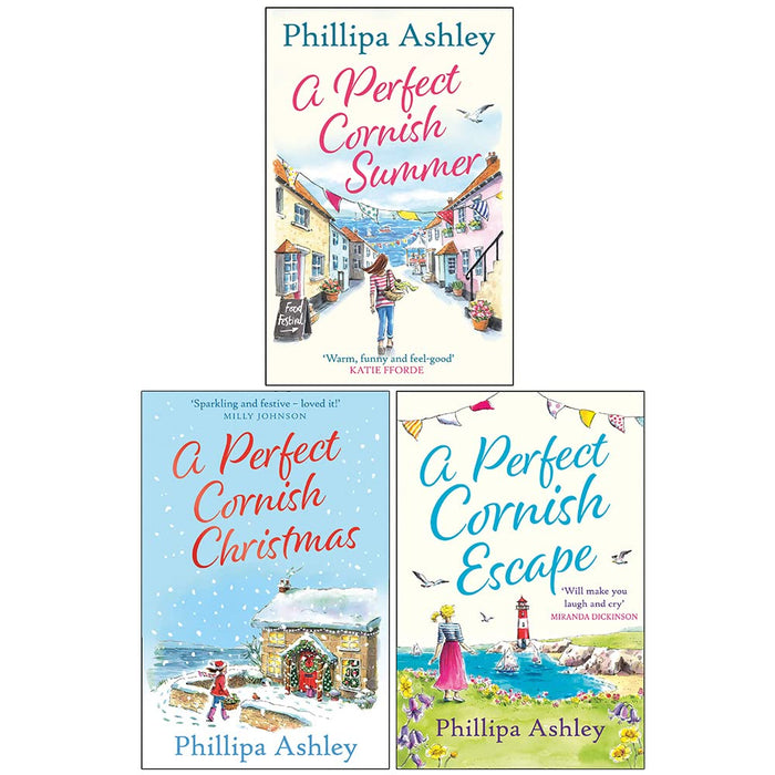 Phillipa Ashley Porthmellow Harbour Series Collection 3 Books Set