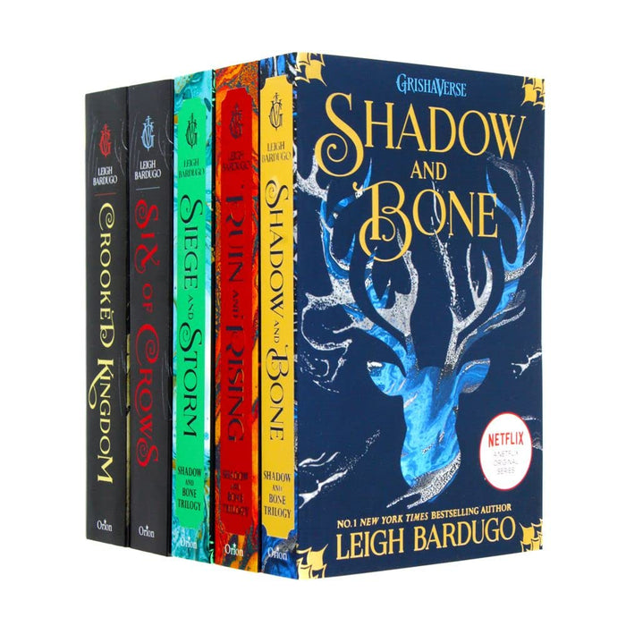 Leigh Bardugo 5 Books Set Collection and Shadow And Bone Trilogy with Grishaverse Series