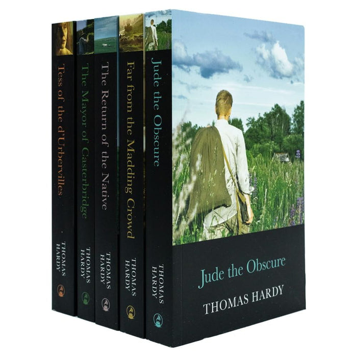 The Novels of Thomas Hardy 5 Books Set: Jude the Obscure, Tess of the d'Urbervilles