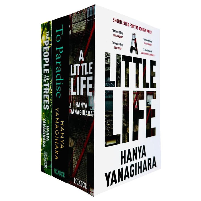 Hanya Yanagihara Collection 3 Books Set (To Paradise, The People in the Trees, A Little Life Picador)