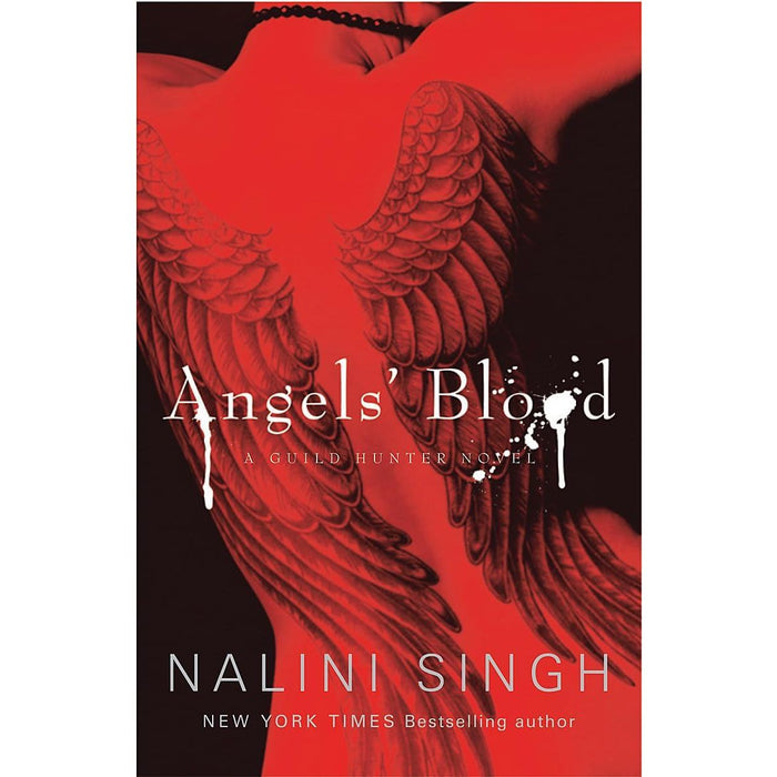 Guild Hunter Series 1-5 Books Collection Set By Nalini Singh (Angels' Blood, Archangel's Kiss, Archangel's Consort, Archangel's Blade & Archangel's Storm)