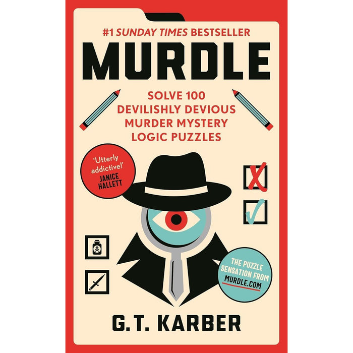 Murdle Puzzle Series 4 Books Collection Set By G. T. Karber (Murdle, Murdle: More Killer Puzzles)