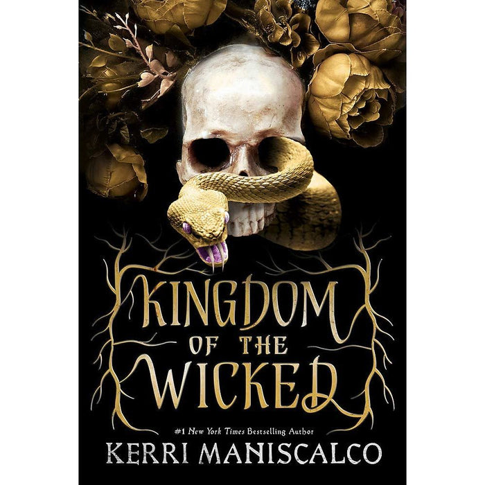 Kingdom of the Wicked Series Collection 3 Books Set By Kerri Maniscalco (Kingdom of the Cursed, Kingdom of the Wicked & Kingdom of the Feared)